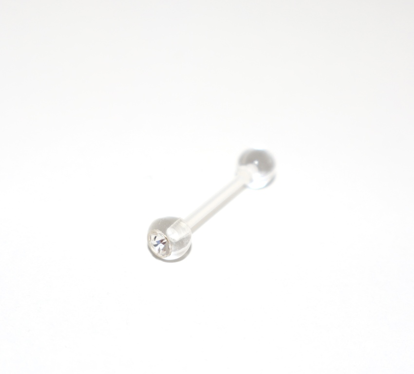 Piercing Barretta strass  