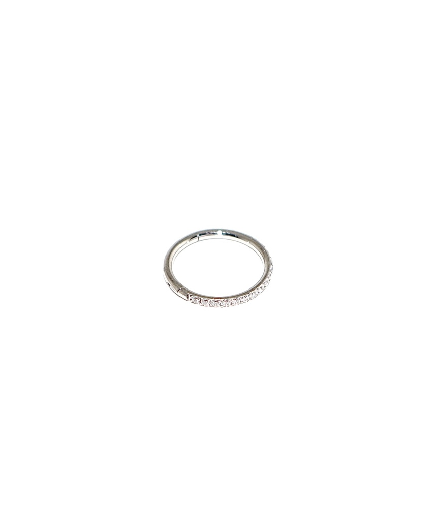 Piercing Circular trago con strass  