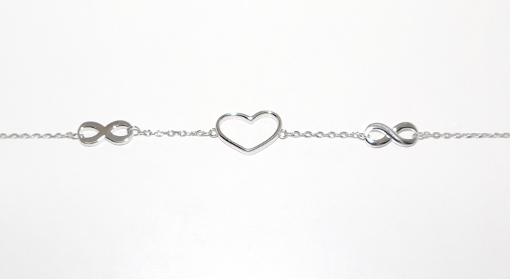 Bracciale Cuore infinito